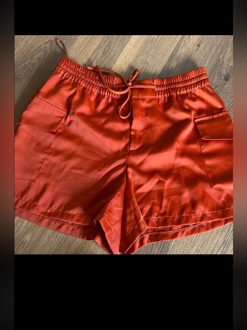 Zara Silk effect shorts Shorts